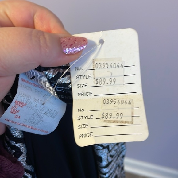 Artex Fashions Vintage Black Dilver Zebra Stripe Blazer Jacket size 2X - Picture 6 of 16